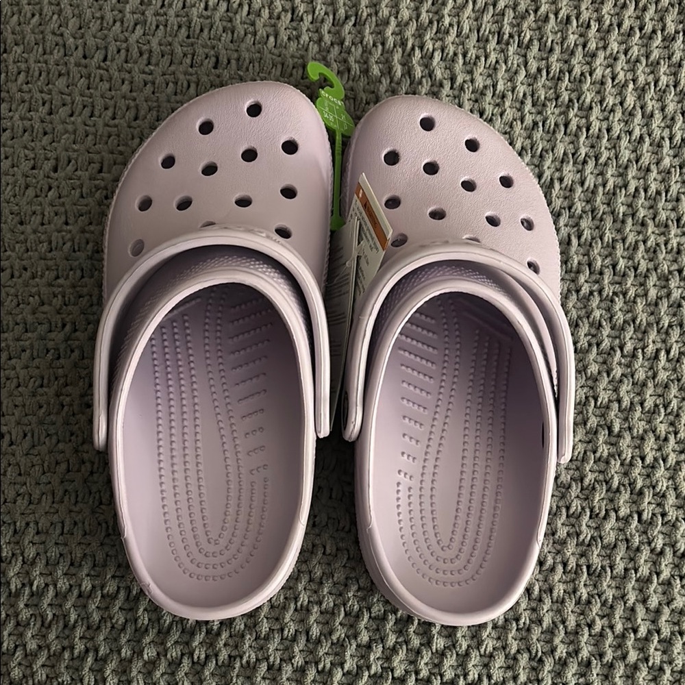 Kids Lavender Clogs